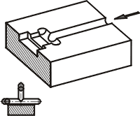 注塑模具边缘薄片浇口或薄膜浇口应用