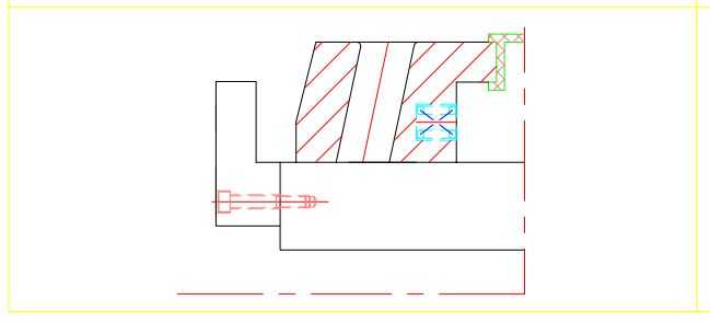 利用弹簧挡板限位