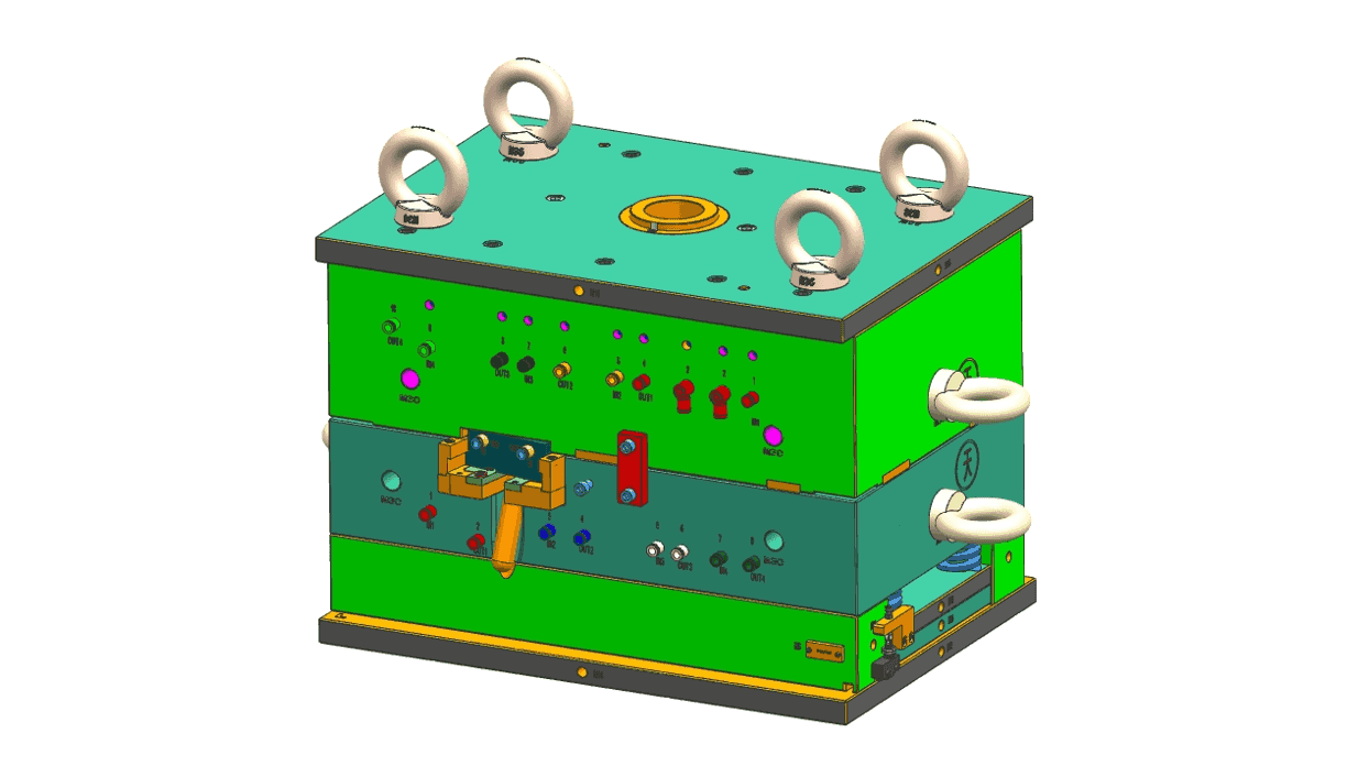 全3D出口模具设计米思米misumi标准