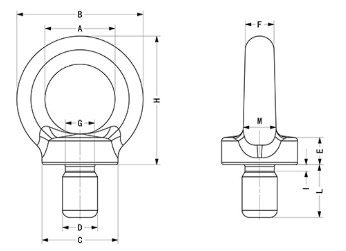 吊环尺寸示意图